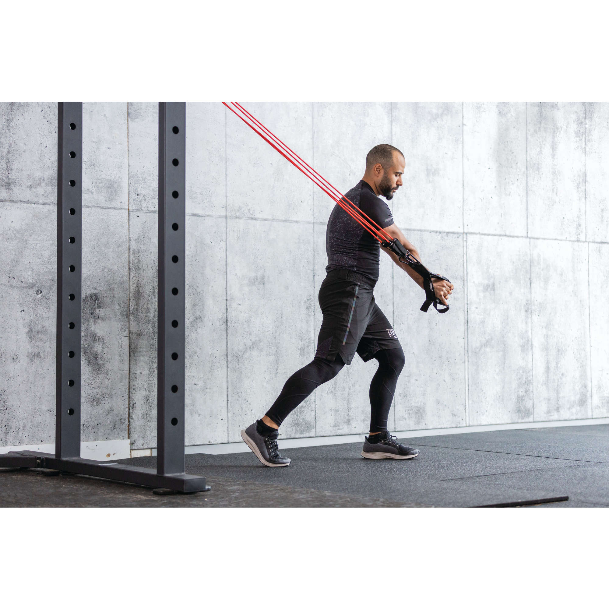 Body Weight Suspension Trainer With 4 - 8LB Resistance Tubings - Image 6